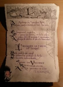 Le manuscrit du sanglier noir