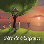 Fête de l'Enfance : illustration version carrée