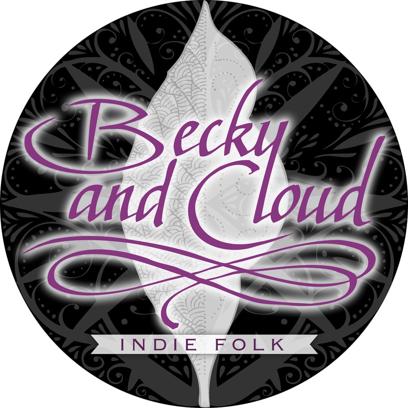 Becky and Cloud : logo sur fond noir